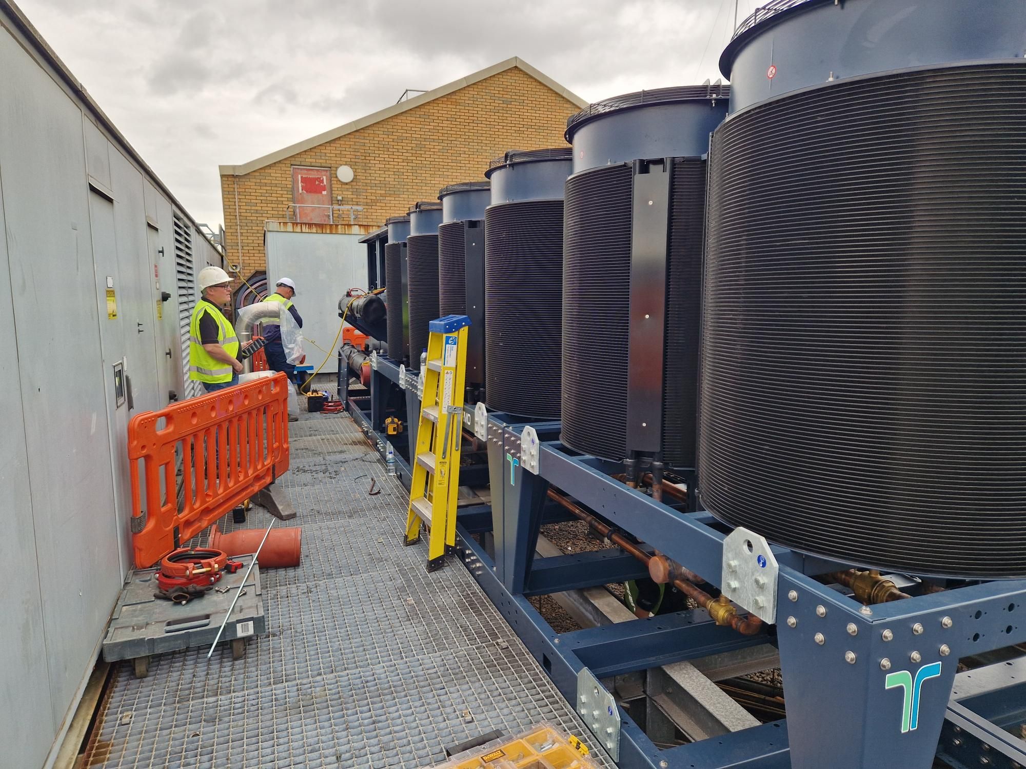 Chiller installation